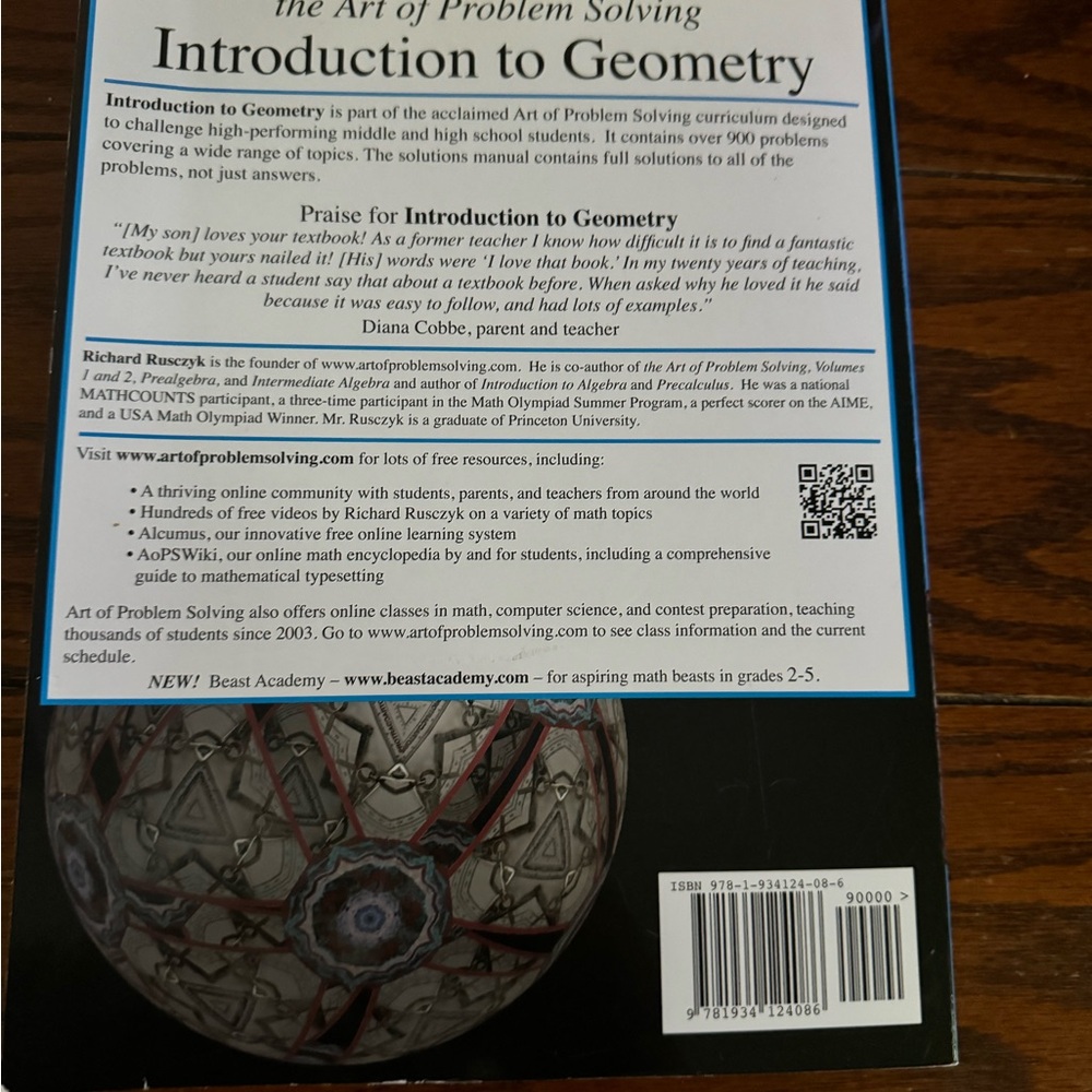 Introduction to Geometry by Rusczyk - Picture 6 of 6